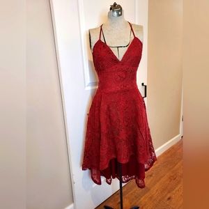 24 HR SALE STARTS NOW! Gorgeous Burgundy Boutique Hippie Dress